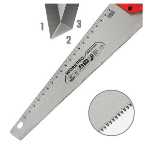 Serrucho carpintero 20" mango bimaterial WorkPro