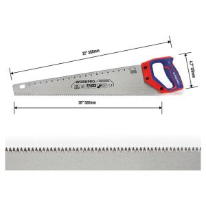 Serrucho carpintero 20" mango bimaterial WorkPro